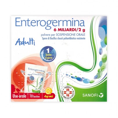 ENTEROGERMINA*orale sosp 10 bustine 6 mld 2 g