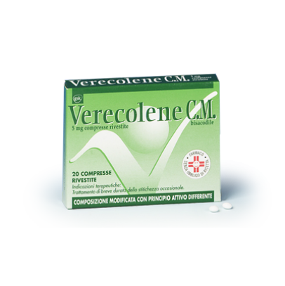 VERECOLENE C.M.*20 cpr riv 5 mg