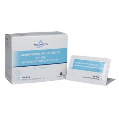ACETILCISTEINA (ANGELINI)*orale soluz 30 bust 200 mg