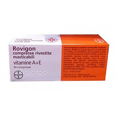 ROVIGON*30 cpr riv mast 30.000 UI + 70 mg