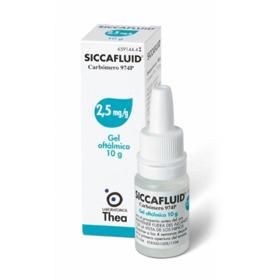 SICCAFLUID*gel oftalmico 10 g 2,5 mg/g