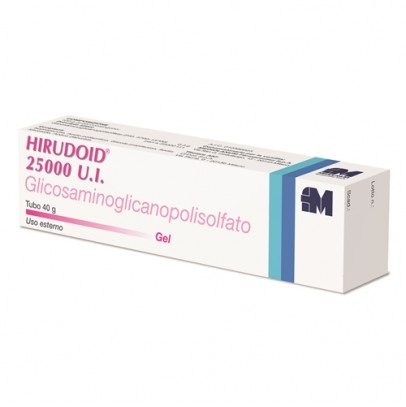 HIRUDOID*gel derm 40 g 0,3% 25.000 UI