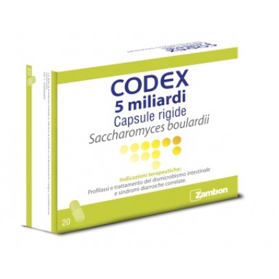 CODEX*20 cps 5 mld 250 mg blister