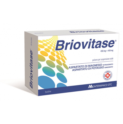 BRIOVITASE*orale polv sosp 20 bust 450 mg + 450 mg