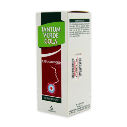 TANTUM VERDE GOLA*collutorio 160 ml 250 mg/100 ml