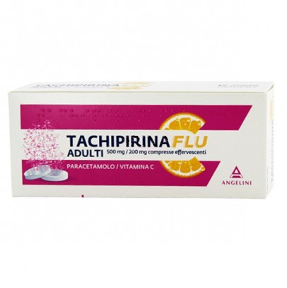 TACHIPIRINAFLU*12 cpr eff 500 mg + 200 mg