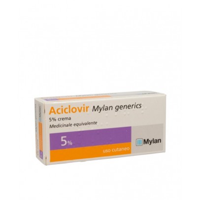 ACICLOVIR (MYLAN GENERICS)*crema derm 3 g 5%