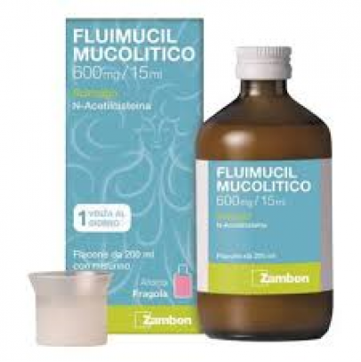 FLUIMUCIL MUCOLITICO*scir 200 ml 600 mg/15 ml