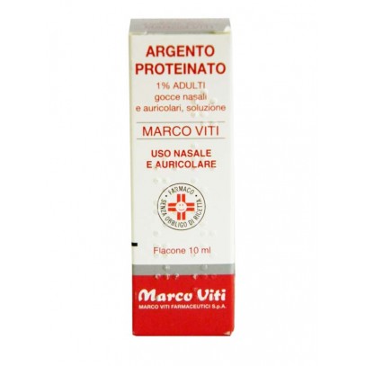 ARGENTO PROTEINATO (MARCO VITI)*AD gtt orl 10 ml 1%