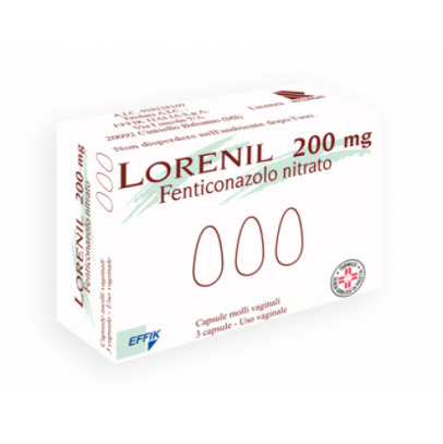 LORENIL*3 cps molli vag 200 mg