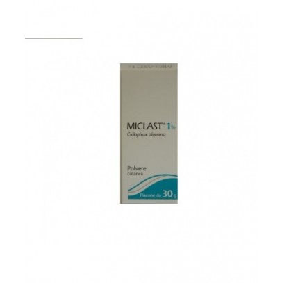 MICLAST*polv cutanea 30 g 1%