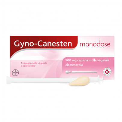 GYNOCANESTEN MONODOSE*1 cps vag 500 mg