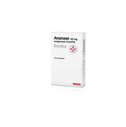 ANANASE*20 cpr riv 40 mg