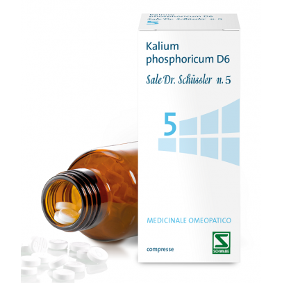 KALIUM PHOSPHORICUM D6 SALE DR.SCHUSSLER N.5*D6 200 cpr flacone