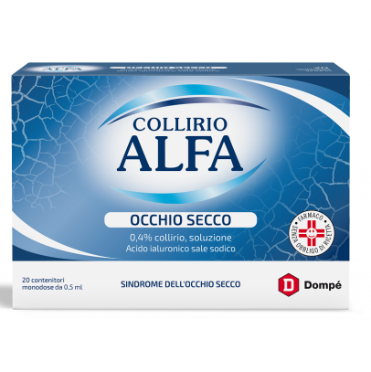 COLLIRIO ALFA OCCHIO SEC*20 monod collirio 0,5 ml 0,4%