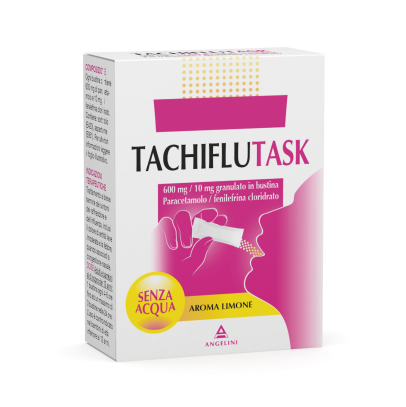 TACHIFLUTASK*orale grat 10 bust 600 mg + 10 mg